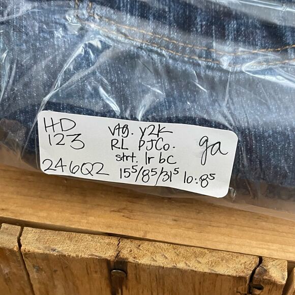 Vintage y2K Ralph Lauren Polo Jeans Co. Women's 10/32 Straight Low Rise Bootcut - Picture 3 of 6